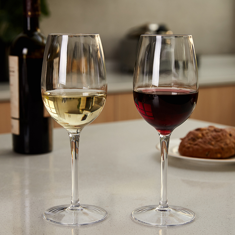 Glow In The Dark Party Glasses - MICHLEY 2/4/6PCS Bicchieri da vino rosso
