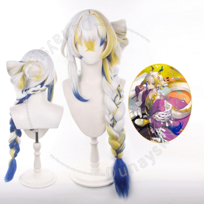 Anime Cosplay Wig Heat Resistant - Parrucca Cosplay Arknights Shu Edizione Limitata