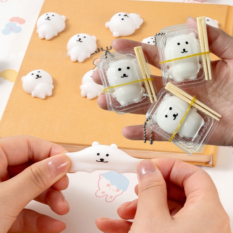 Prank Toys - Squishy Orsetto JOKE Kawaii, Giocattolo Antistress