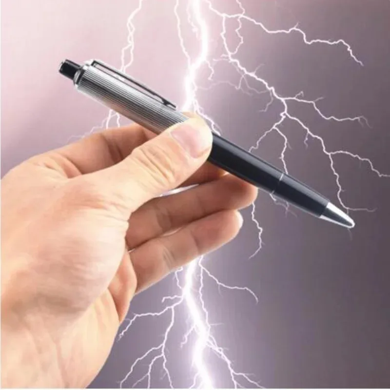 Shock Pen Prank Toy - 1 Pezzo Penna Elettrica Creativa per