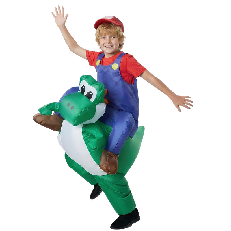 Inflatable Dinosaur Costume Adult - Costume da spettacolo per feste Costume