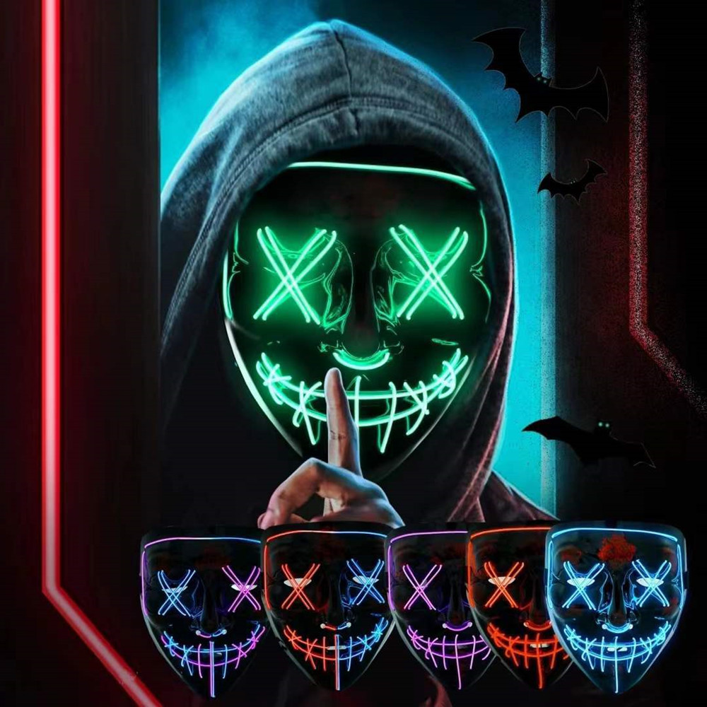 Led Purge Mask Halloween - Maschere di Halloween Per Le Donne