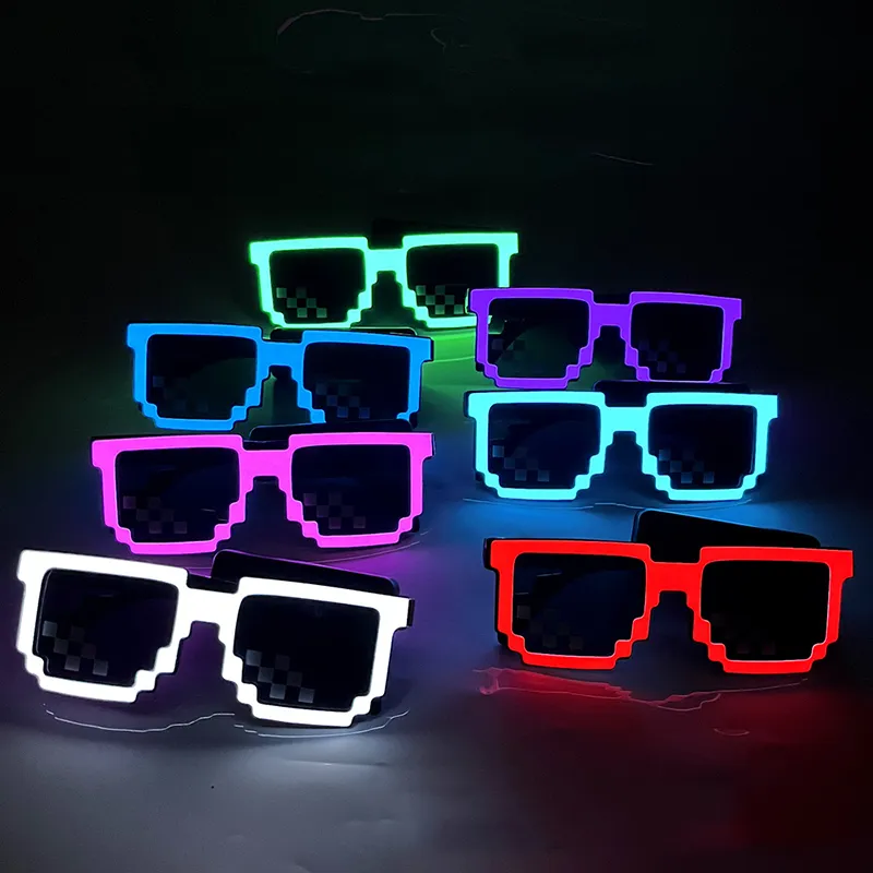 Glow In The Dark Party Glasses - Occhiali luminosi a LED senza fili