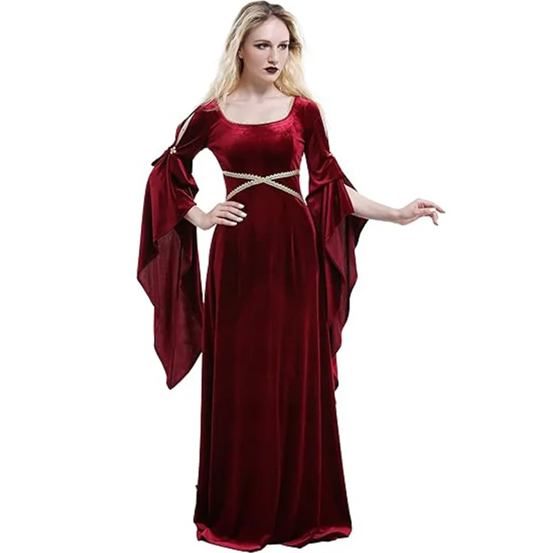 Medieval Renaissance Dress Women - Abito medievale da donna Costume cosplay