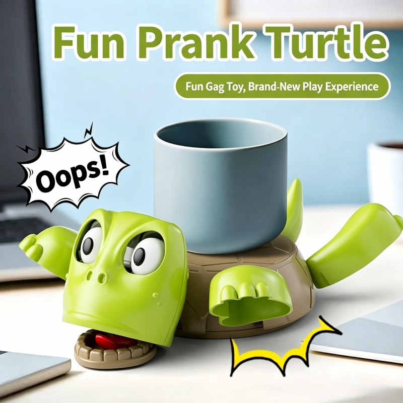 Prank Toys - Sottobicchiere A Forma Di Tartaruga Divertente