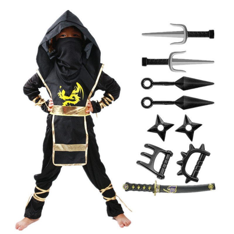 Spiderman Jumpsuit Kids - Costume di Halloween Ninja per ragazzi