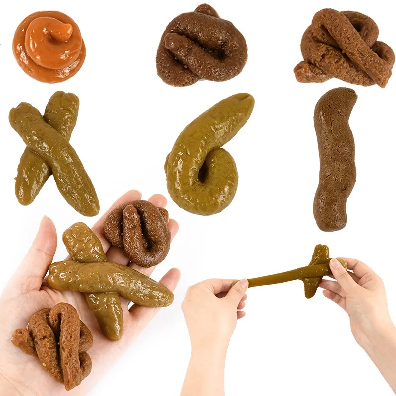Fake Poop Gag Gift - Merda realistica Sicuro e in plastica