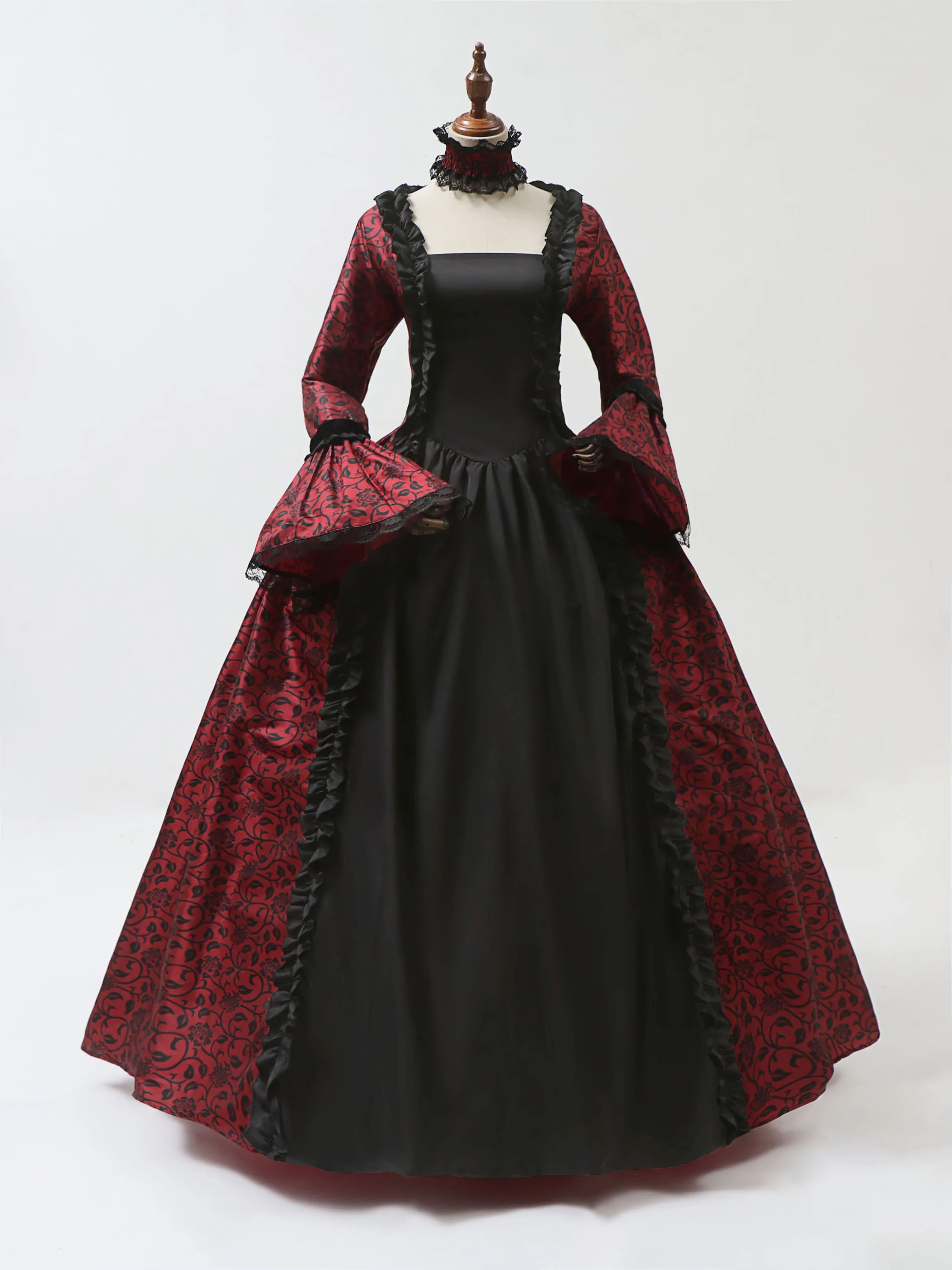 Medieval Renaissance Dress Women - Abito cosplay di Maria Antonietta con
