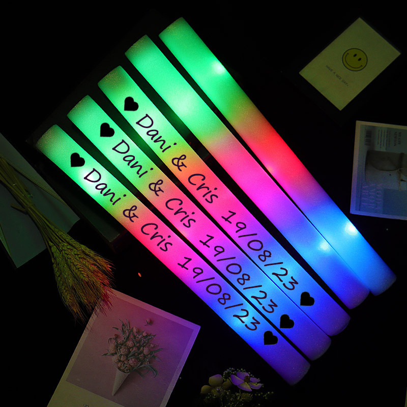 Glow In The Dark Party Glasses - 12/30/60 pz LED Glow Sticks Bulk