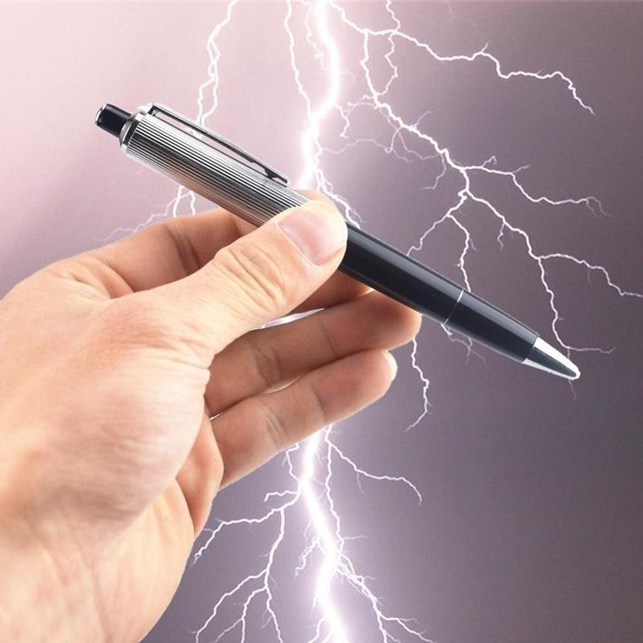 Shock Pen Prank Toy - 1 Pezzo Penna a Sfera Creativa