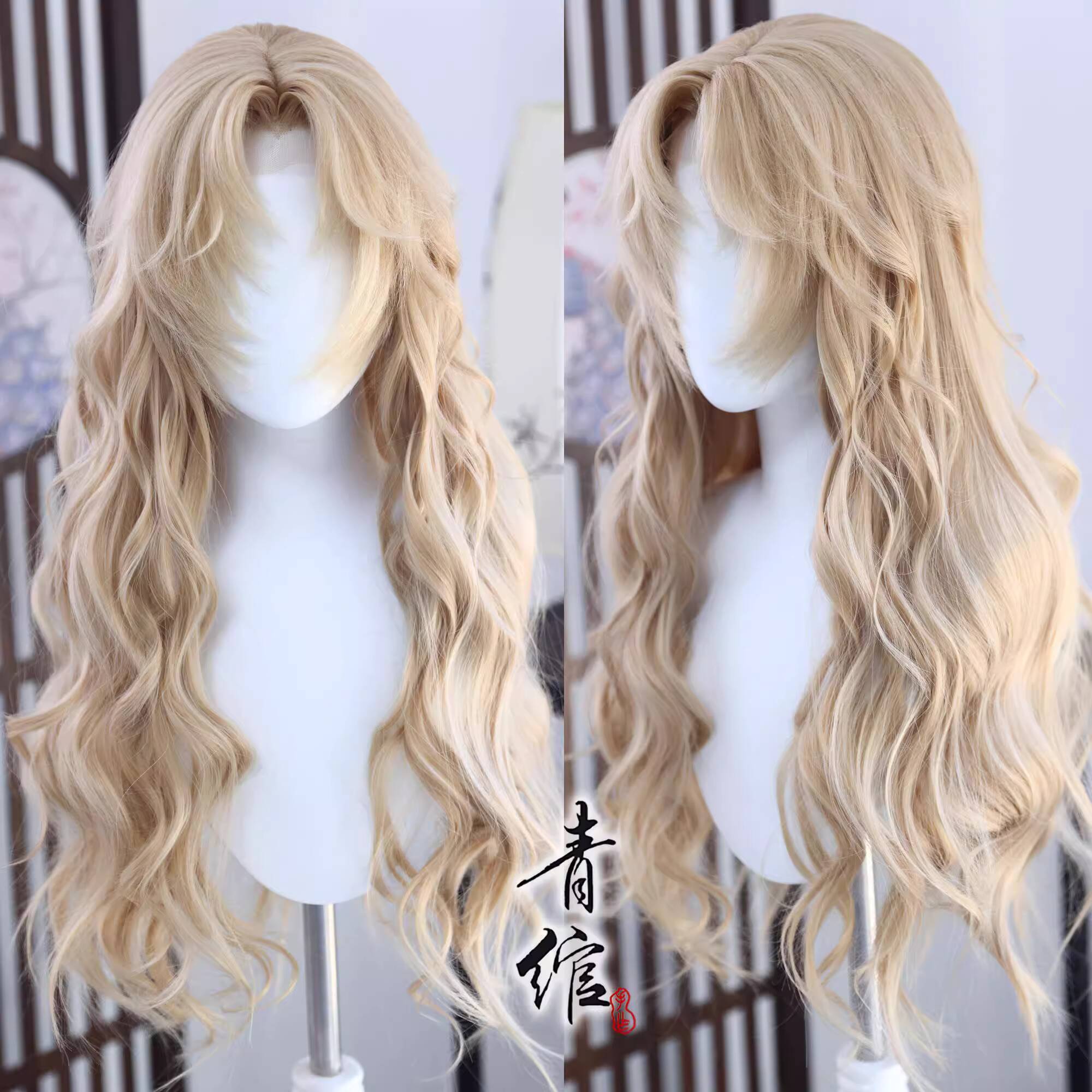 Anime Cosplay Wig Heat Resistant - Vermouth Berumotto Parrucca in stile Cosplay