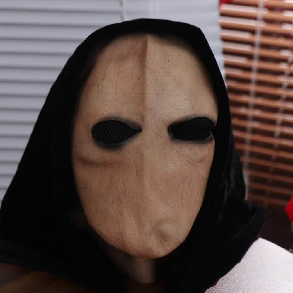 Latex Alien Mask Realistic - Uomo senza volto Halloween Slenderman Maschera