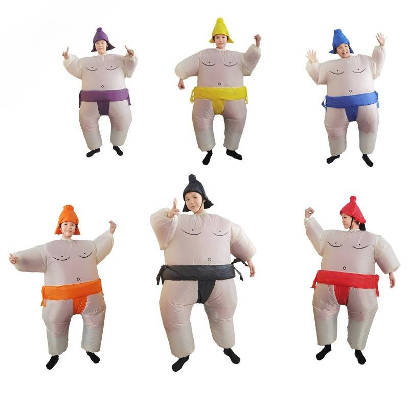 Costumes - Costume Gonfiabile da Sumo per Uomo