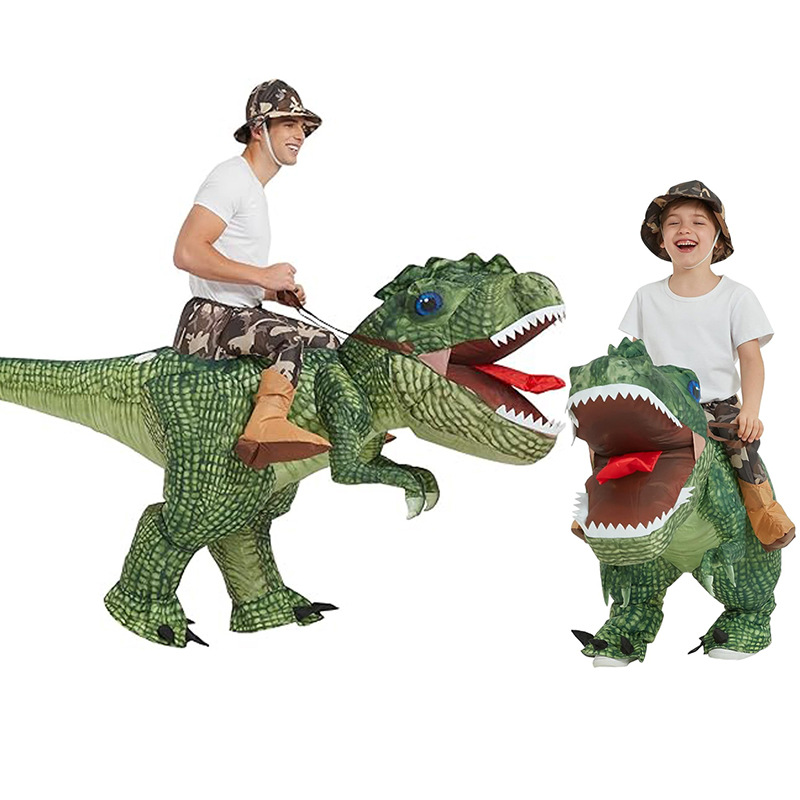 Inflatable Dinosaur Costume Adult - Costume da Tirannosauro Rex Gonfiabile da