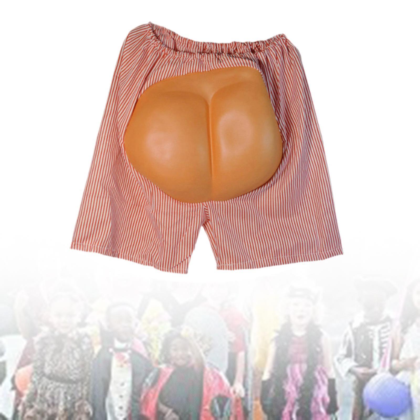 Prank Toys - Divertenti pantaloncini con culo finto Confortevole