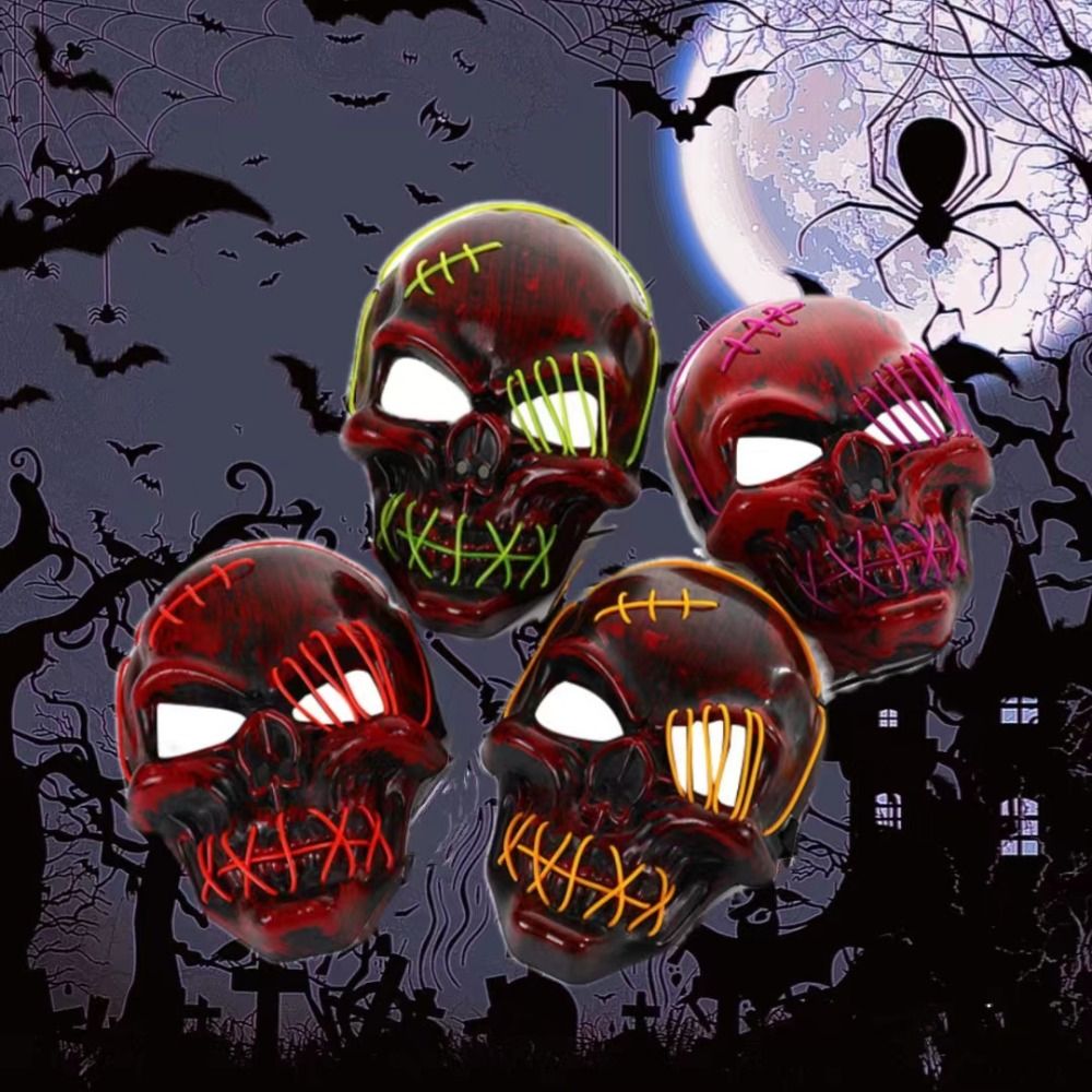 Maschera Gotica di Halloween a - Led Purge Mask Halloween recensione e prezzo