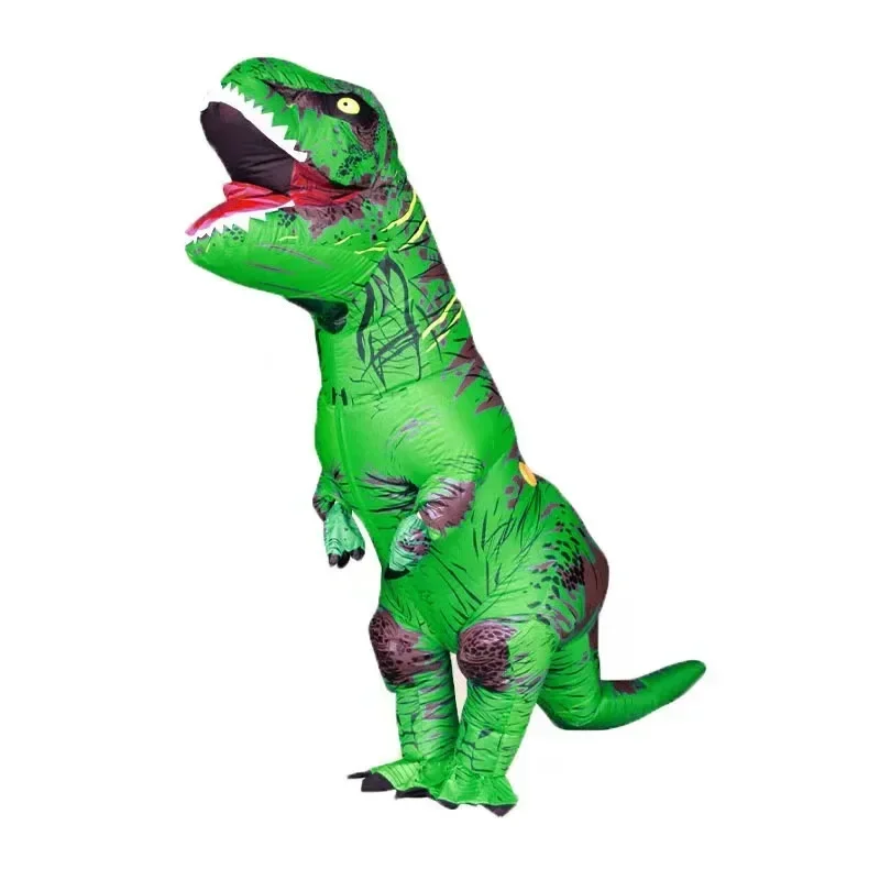 Tyrannosaurus rex costume gonf - Inflatable Dinosaur Costume Adult recensione e prezzo