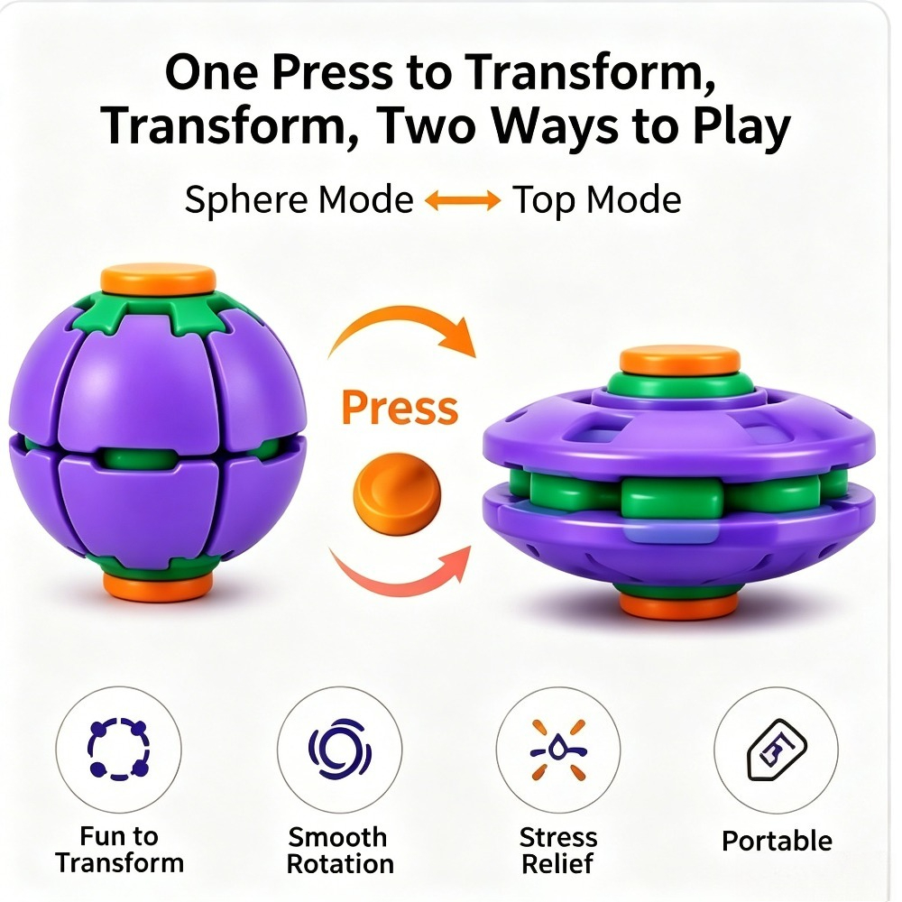 Spinner Antistress Trasformabi - Novelty Gifts recensione e prezzo
