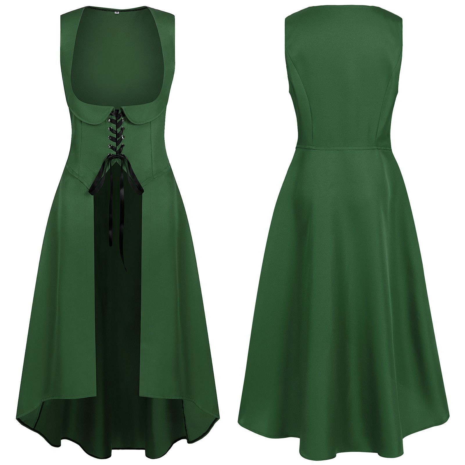 Abito lungo per cosplay, costu - Medieval Renaissance Dress Women recensione e prezzo