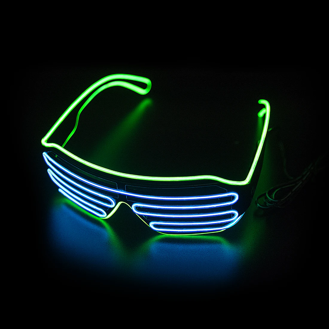 Occhiali luminosi a LED Gafas  - Glow In The Dark Party Glasses recensione e prezzo