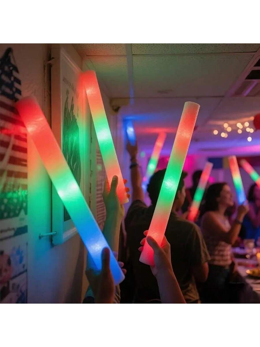 Bastoncini Luminosi in Schiuma - Flashing Led Foam Sticks Party recensione e prezzo