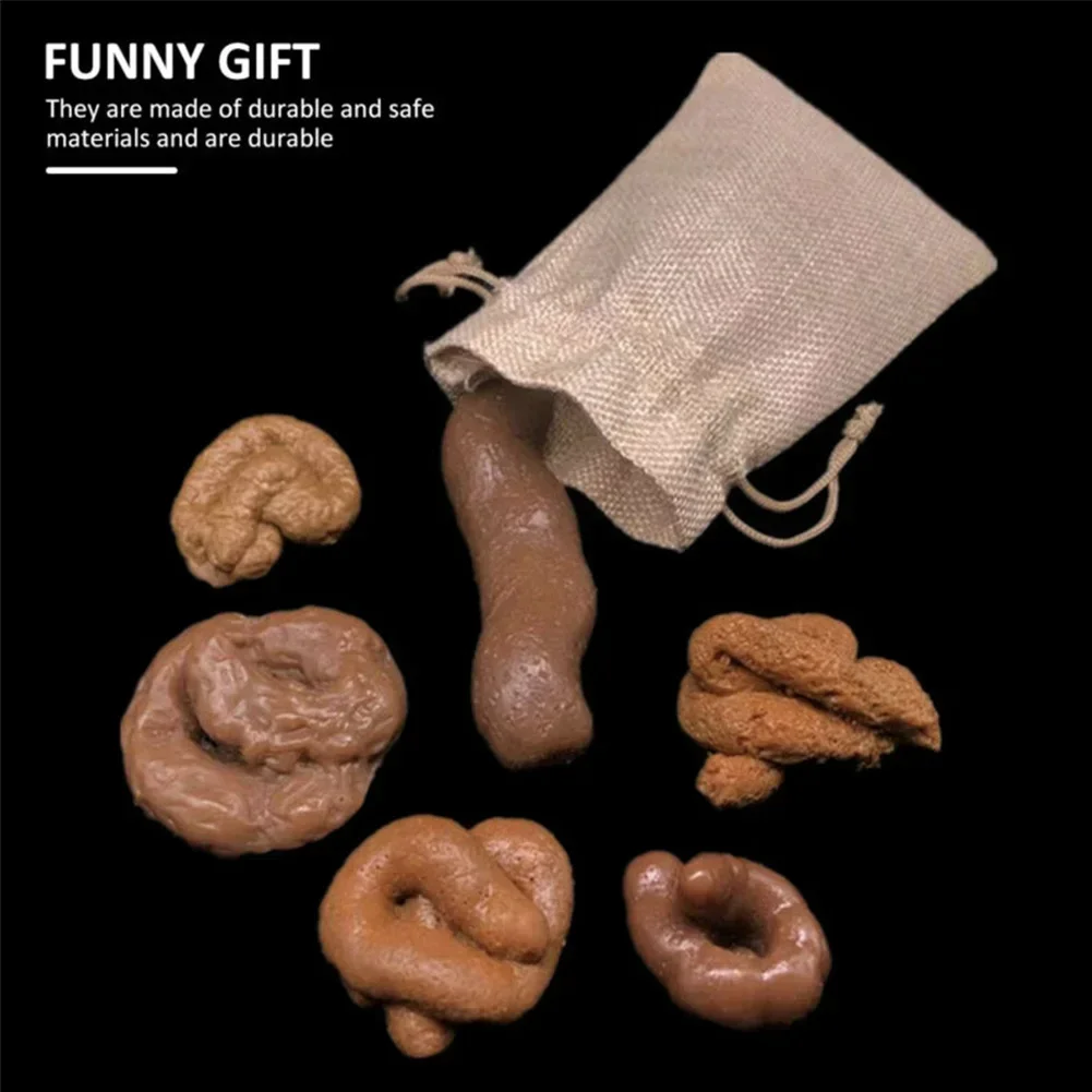 6 pz Realistico Falso Cane Cac - Fake Poop Gag Gift recensione e prezzo
