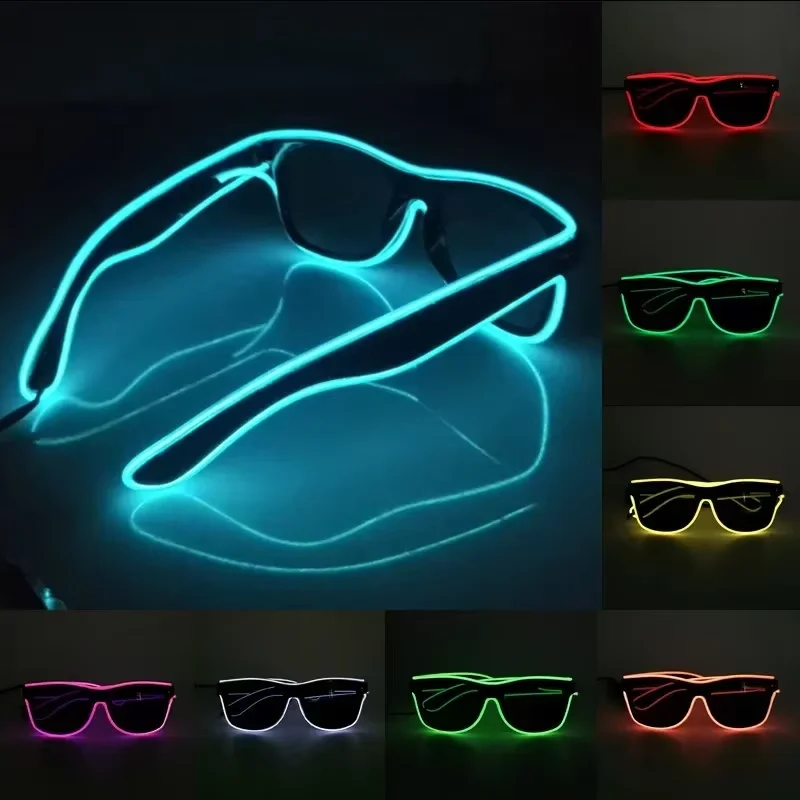 Occhiali da sole luminosi a LE - Glow In The Dark Party Glasses recensione e prezzo