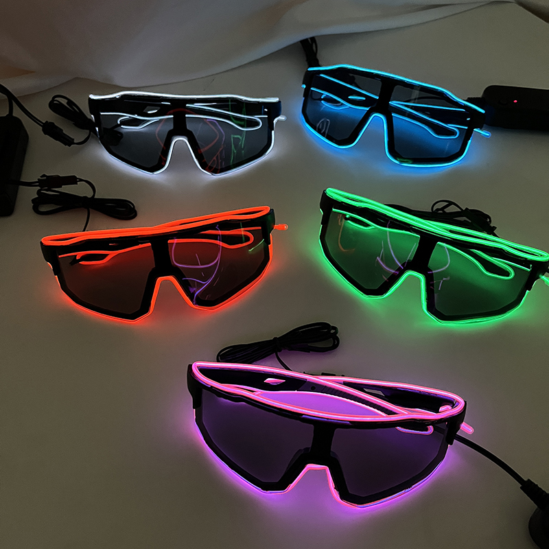 Occhiali LED antivento luminos - Glow In The Dark Party Glasses recensione e prezzo