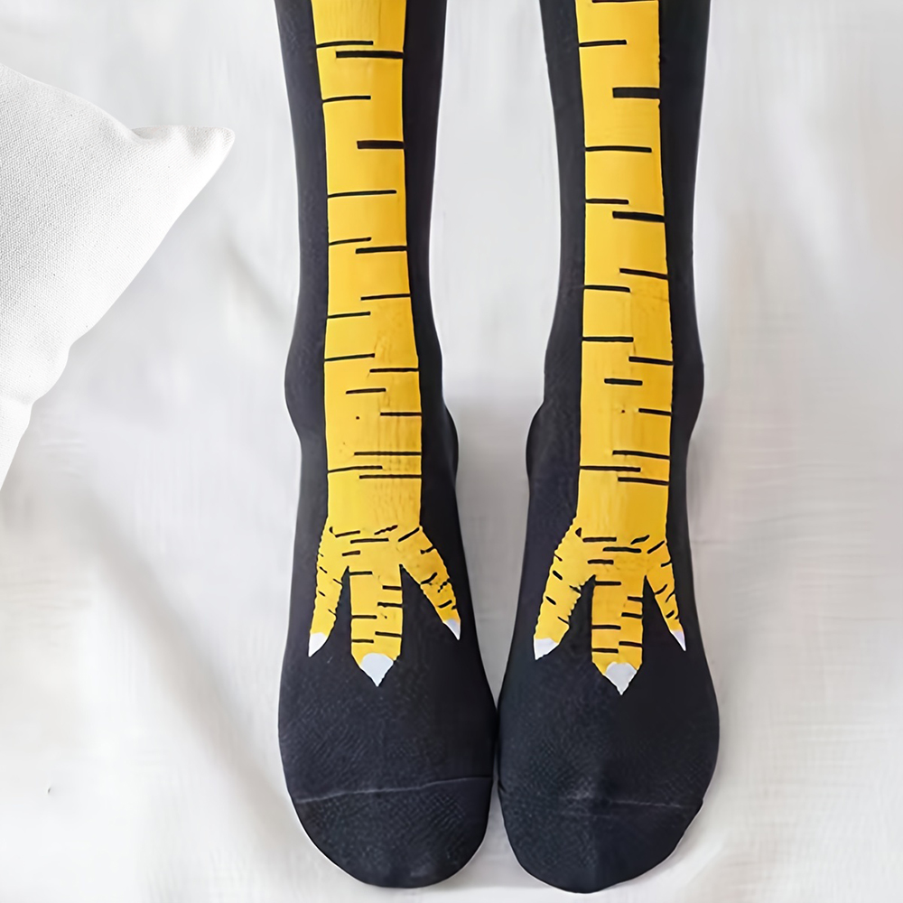 1/2/5/10 paia di calzini alti  - Funny Chicken Leg Socks recensione e prezzo