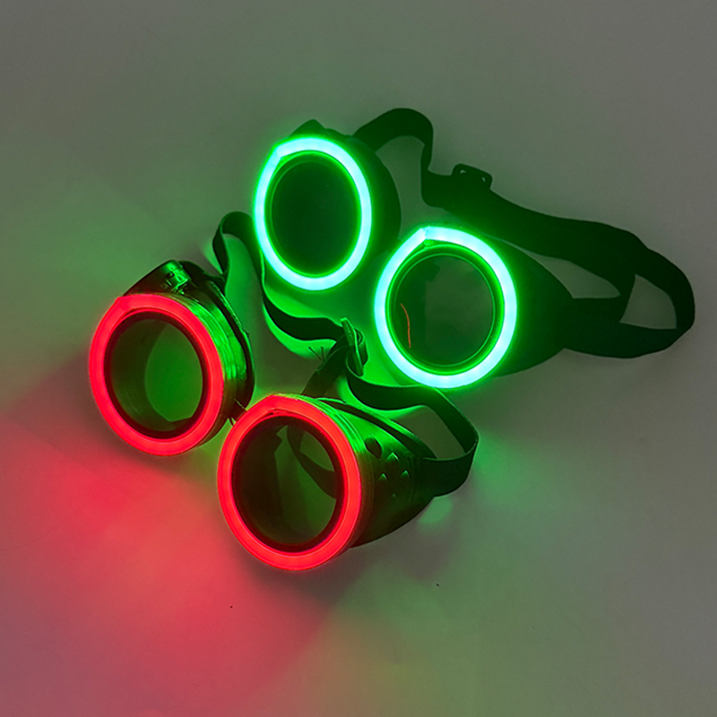 Nuovi occhiali luminosi a LED  - Glow In The Dark Party Glasses recensione e prezzo