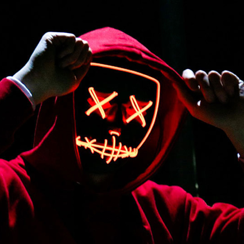 Maschera di Halloween Spavento - Led Purge Mask Halloween recensione e prezzo
