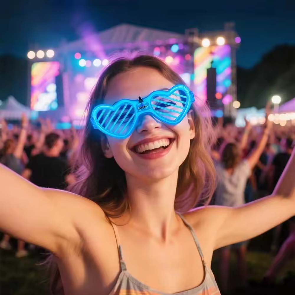 10/20/50 pezzi di occhiali che - Glow In The Dark Party Glasses recensione e prezzo