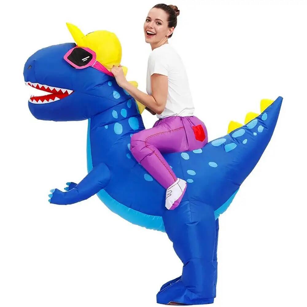 Costumi per Feste, Costume da  - Inflatable Dinosaur Costume Adult recensione e prezzo