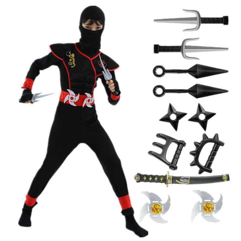 Costume di Halloween Ninja per - Spiderman Jumpsuit Kids recensione e prezzo