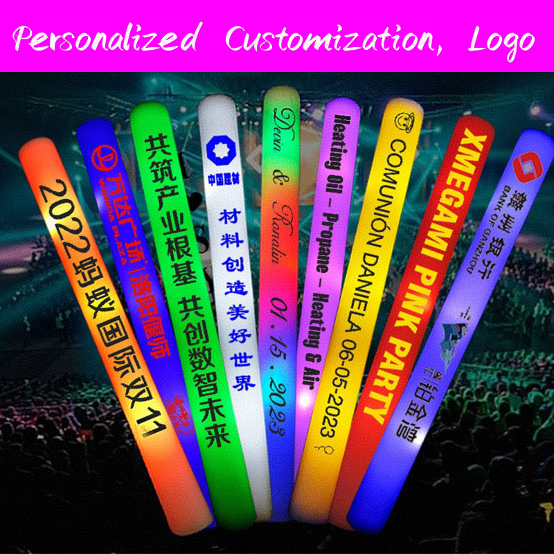 30 bastoncini luminosi in schi - Flashing Led Foam Sticks Party recensione e prezzo