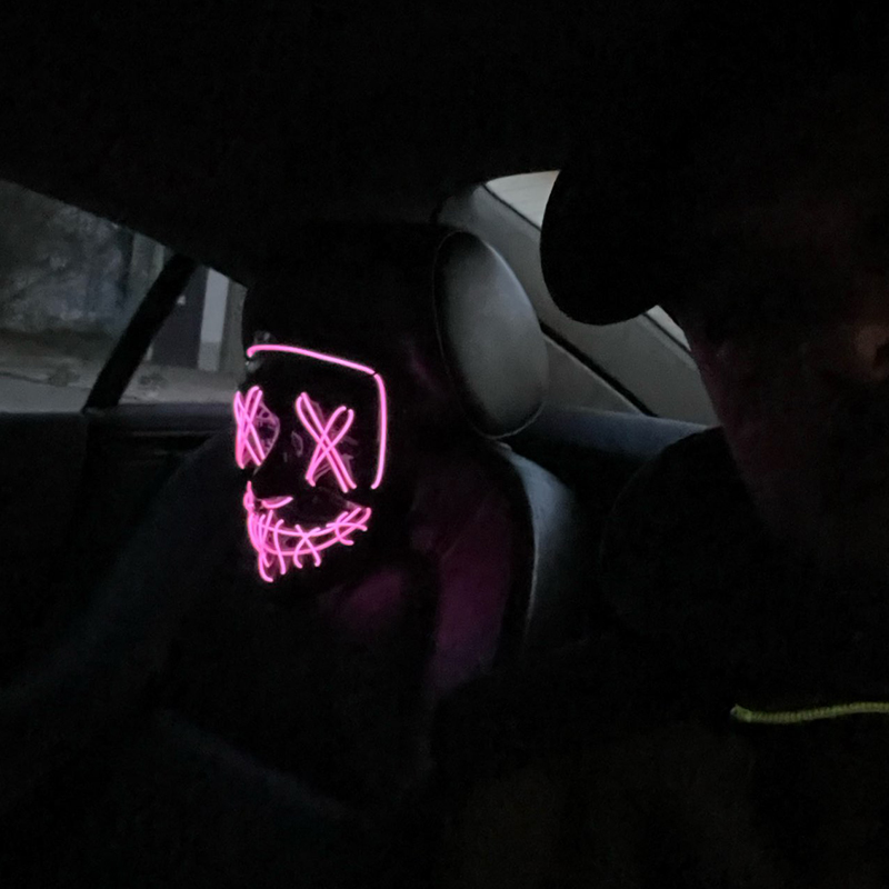 Wireless LED Mask Halloween Pa - Led Purge Mask Halloween recensione e prezzo