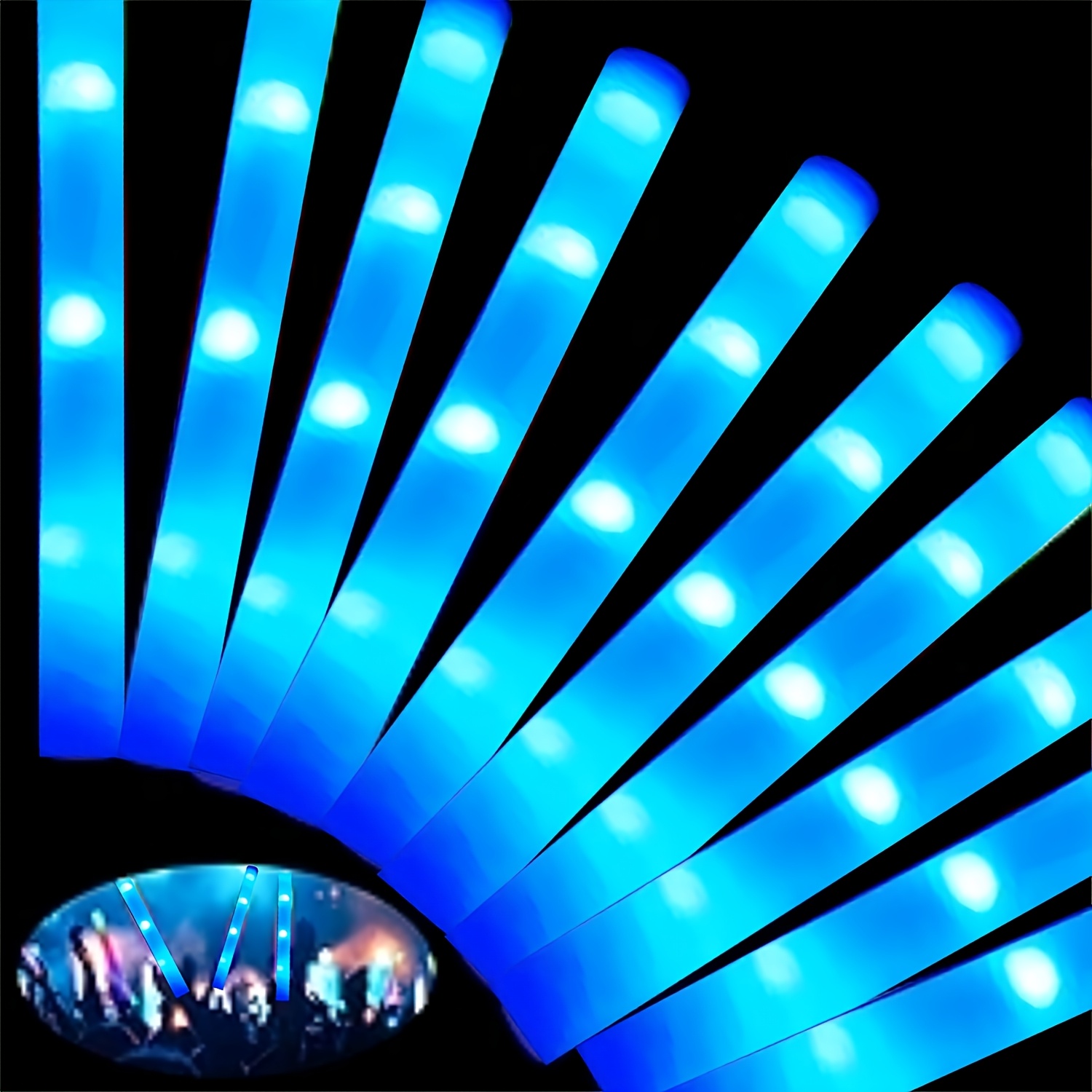 30 pezzi di bastoncini luminos - Flashing Led Foam Sticks Party recensione e prezzo