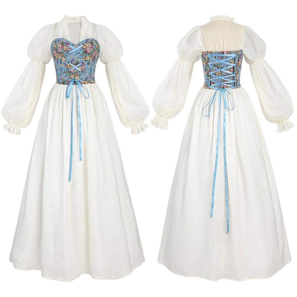 Abito Corsetto in Stile Rinasc - Medieval Renaissance Dress Women recensione e prezzo
