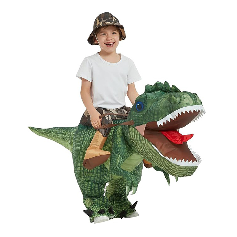 Costume da Tirannosauro Rex Go - Inflatable Dinosaur Costume Adult recensione e prezzo