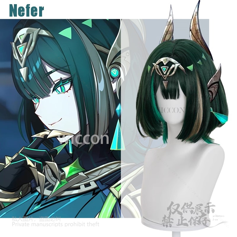 Gioco Anime Genshin Impact Nuo - Anime Cosplay Wig Heat Resistant recensione e prezzo