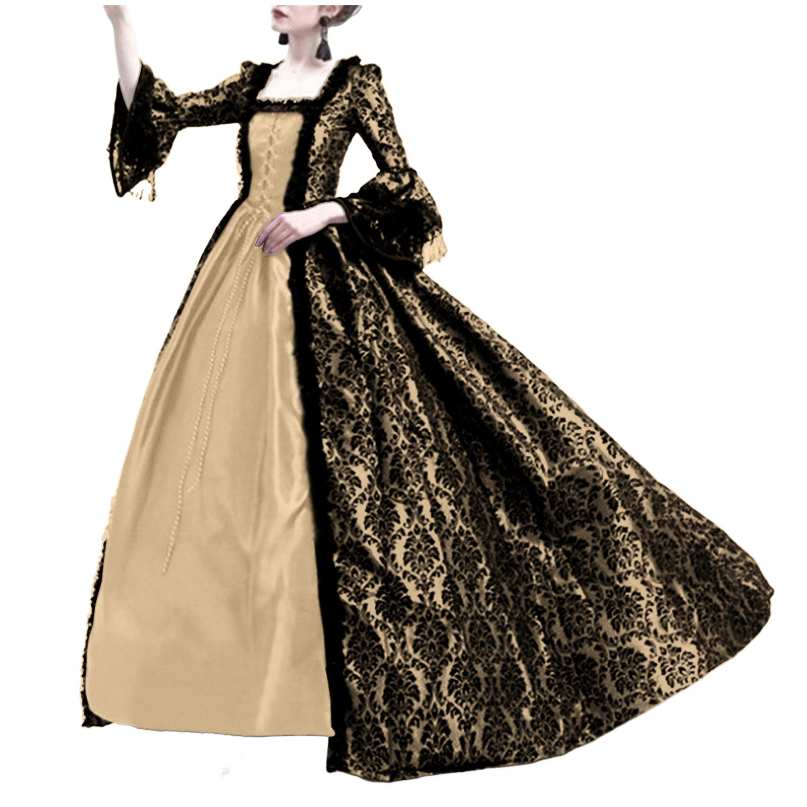 Costume di Halloween per Donna - Medieval Renaissance Dress Women recensione e prezzo