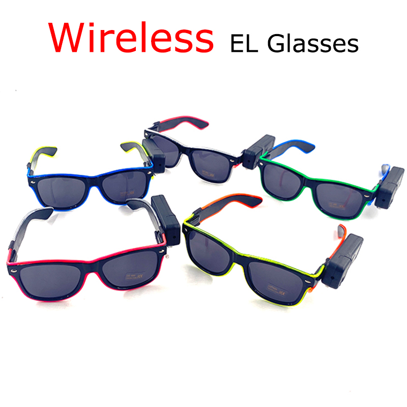 Occhiali da sole LED freddi se - Glow In The Dark Party Glasses recensione e prezzo