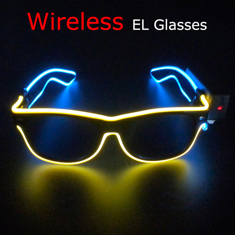 Occhiali da sole LED freddi se - Glow In The Dark Party Glasses recensione e prezzo