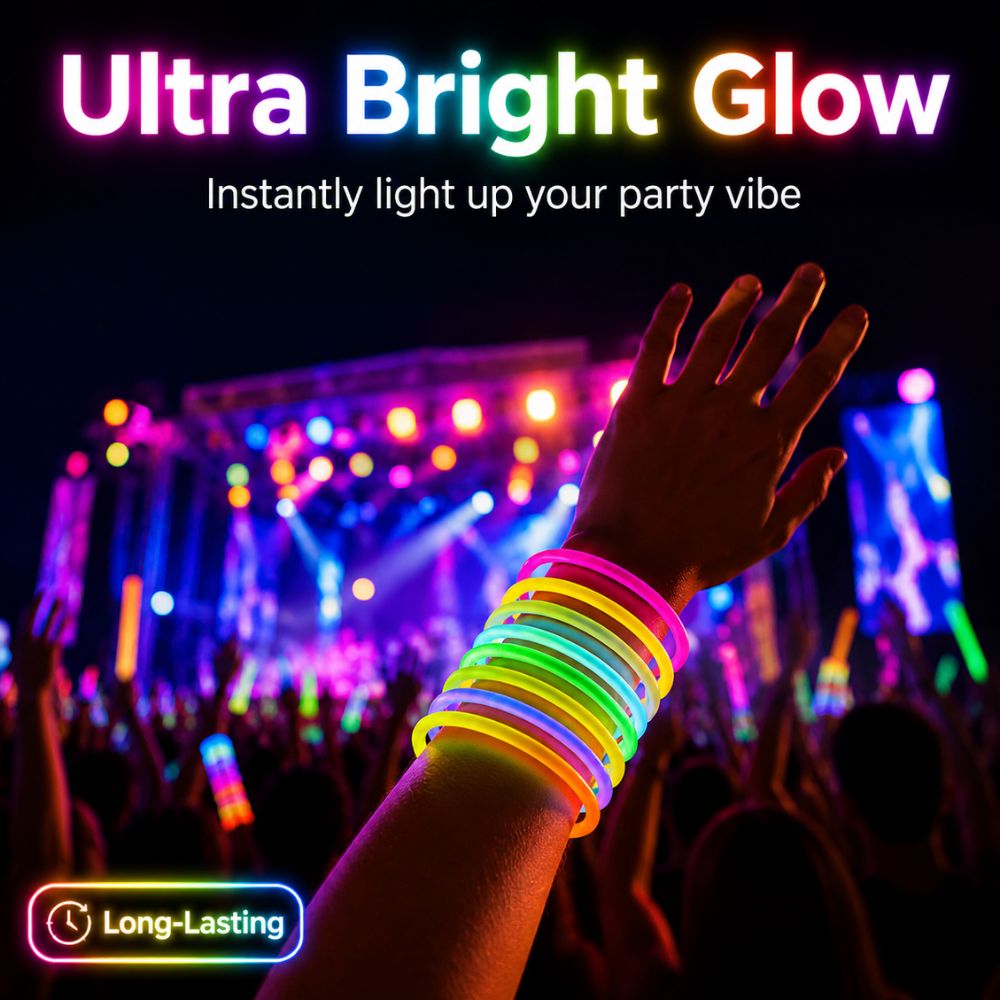 48/95 pezzi di bastoncini lumi - Glow In The Dark Party Glasses recensione e prezzo