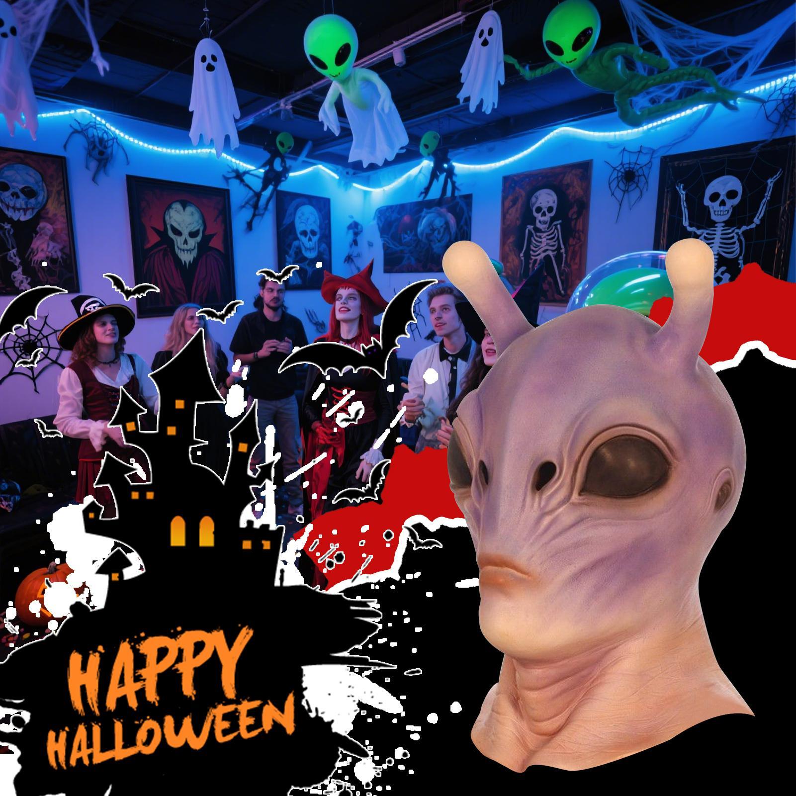 Testa intera Realistica Masche - Latex Alien Mask Realistic recensione e prezzo